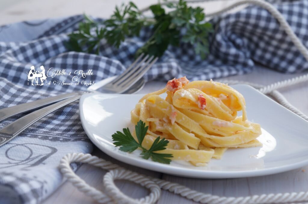 Tagliatelle alla polpa di granchio