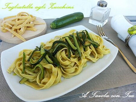 Tagliatelle alle zucchine