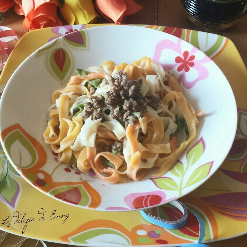 Tagliatelle arlecchino