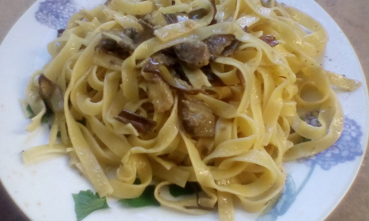Tagliatelle con i carciofi