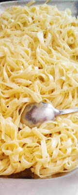 Tagliatelle con la salsa agresta (agresto nella mia famiglia)