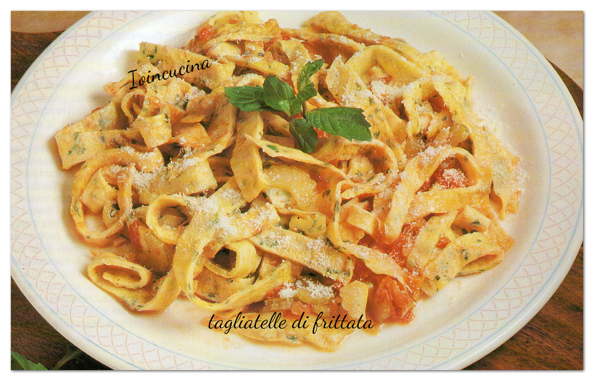 tagliatelle di frittata