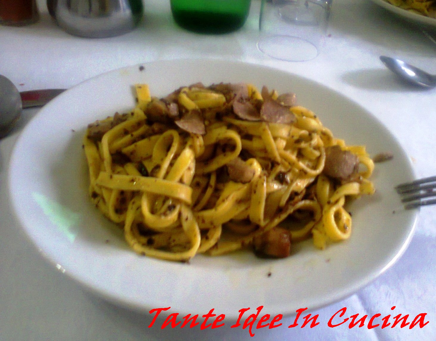 Tagliatelle funghi porcini & tartufo
