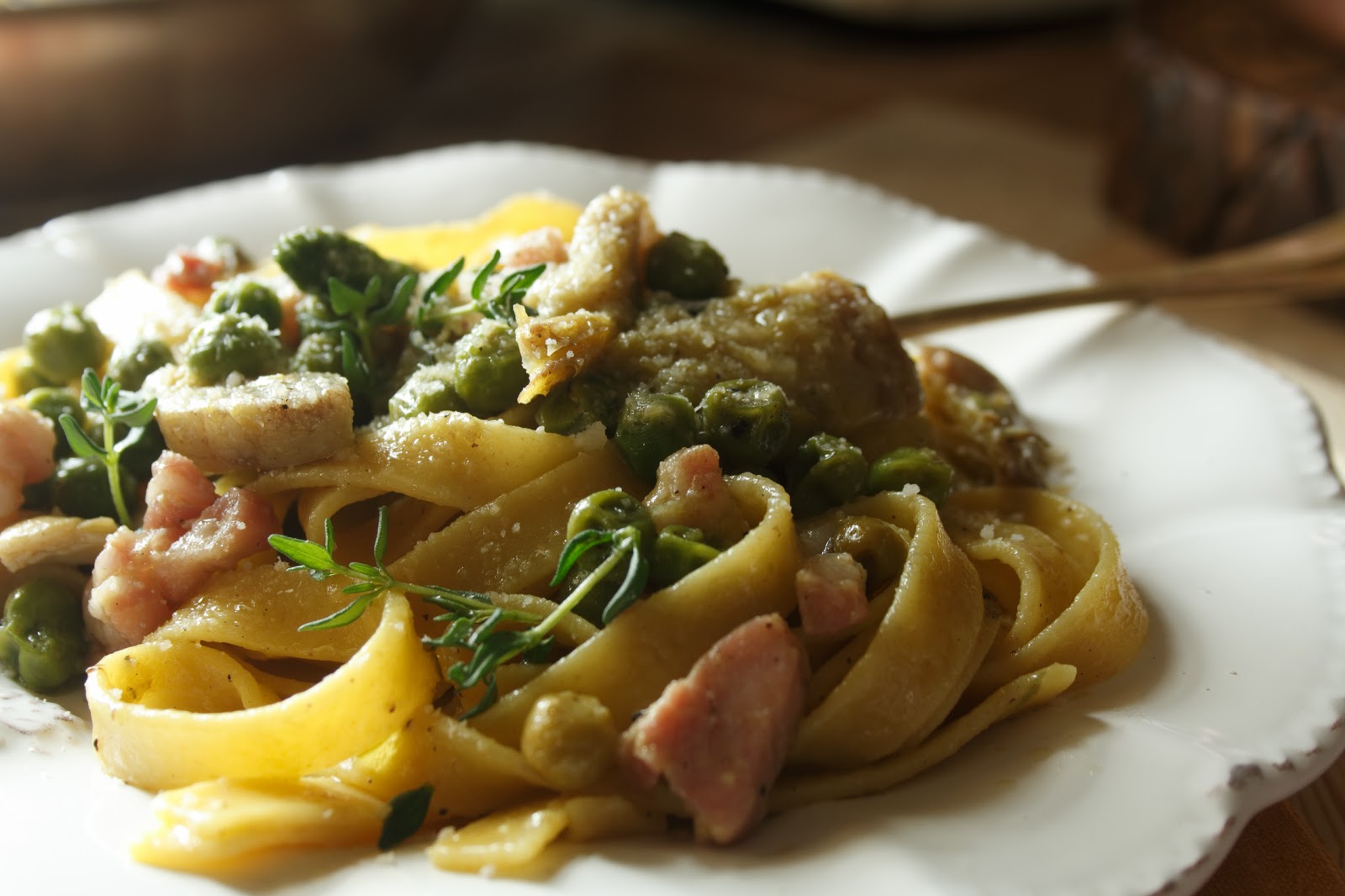 Tagliatelle primaverili