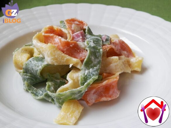 Tagliatelle tricolore