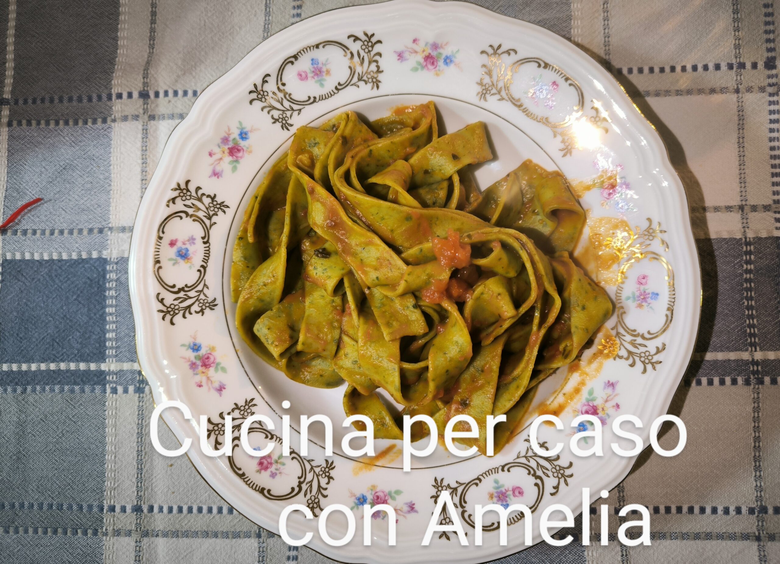 Tagliatelle verdi al basilico, ricetta