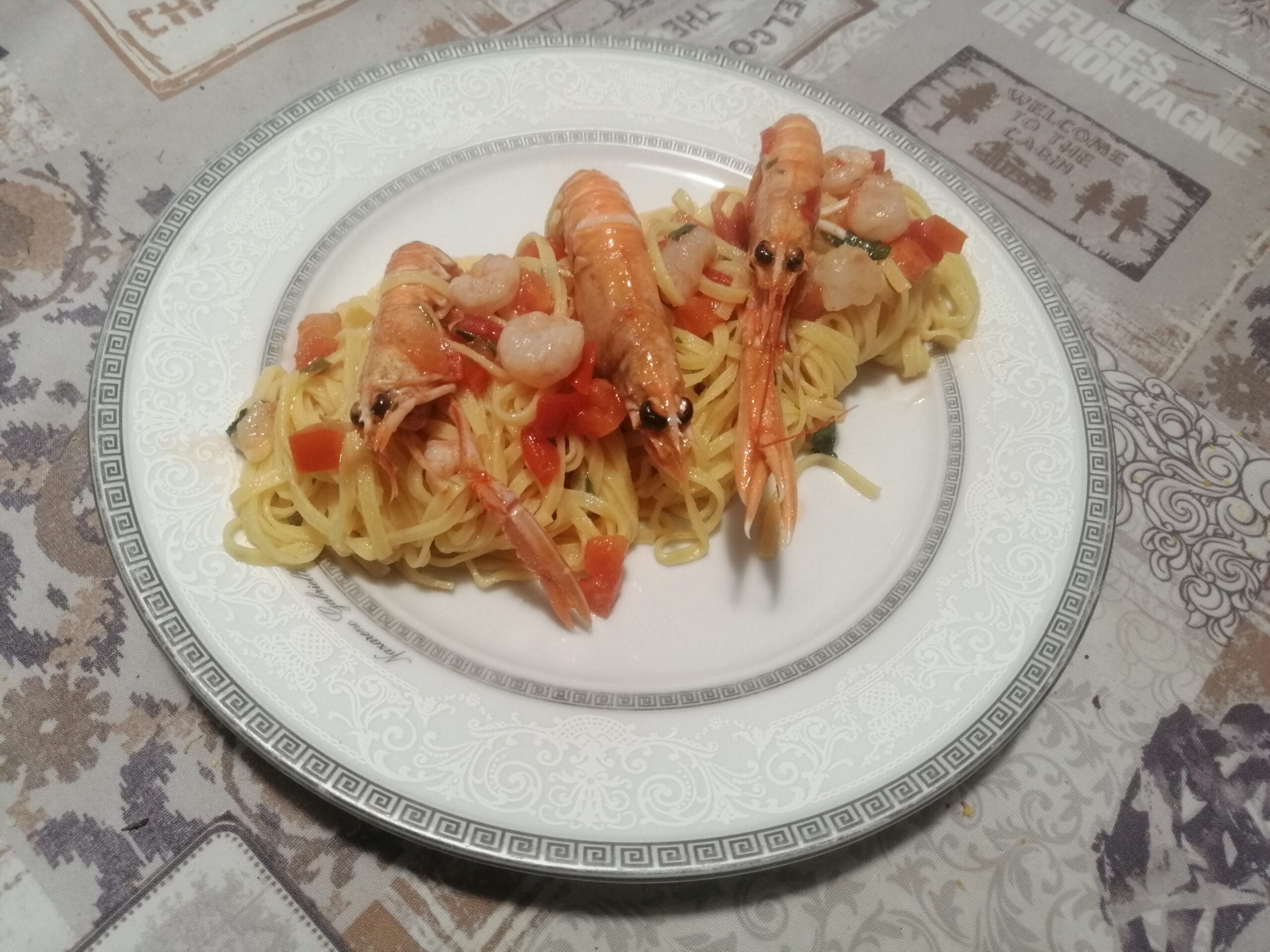 Tagliolini agli scampi