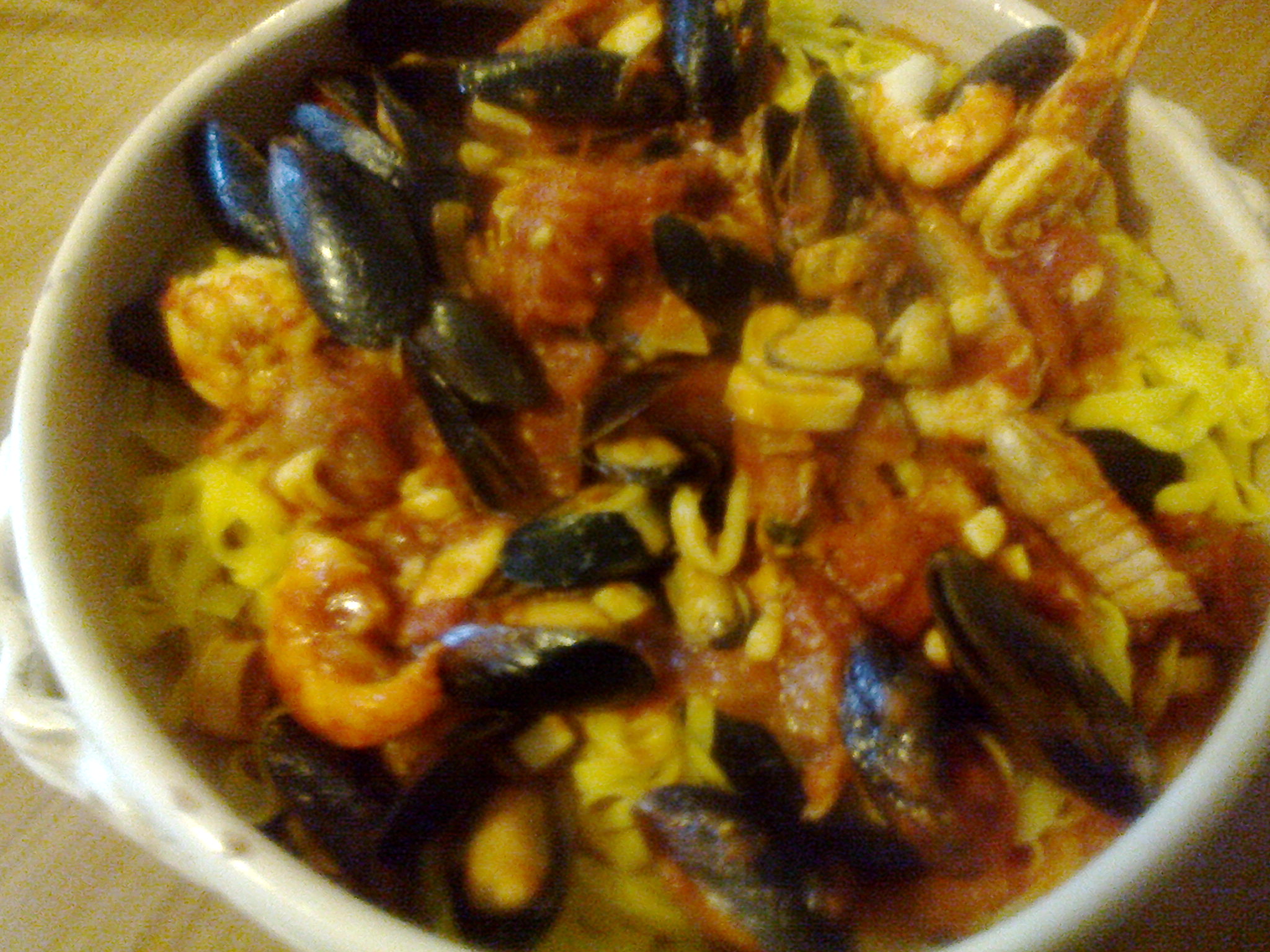 Tagliolini al mezzo scoglio