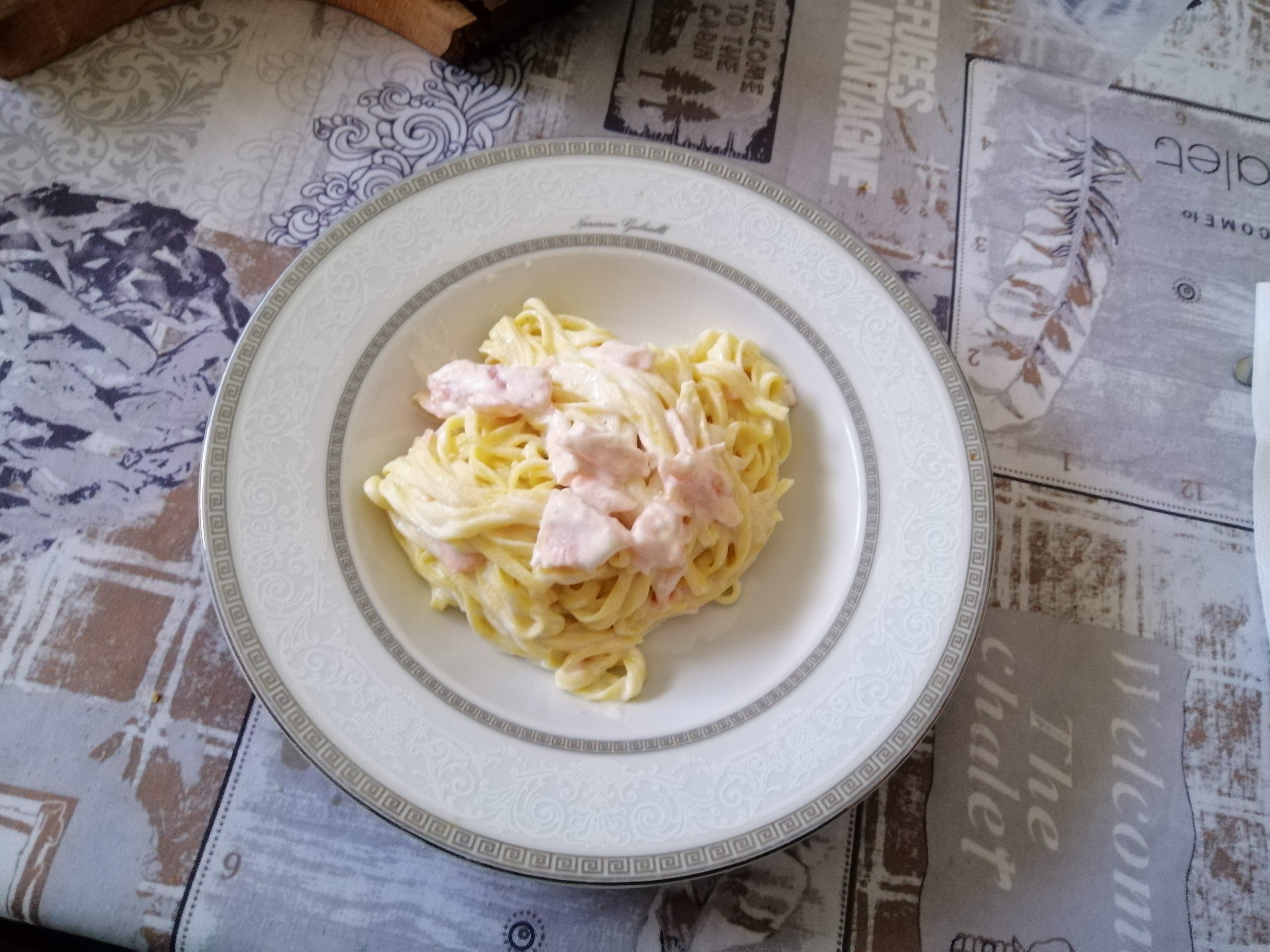 Tagliolini al salmone affumicato