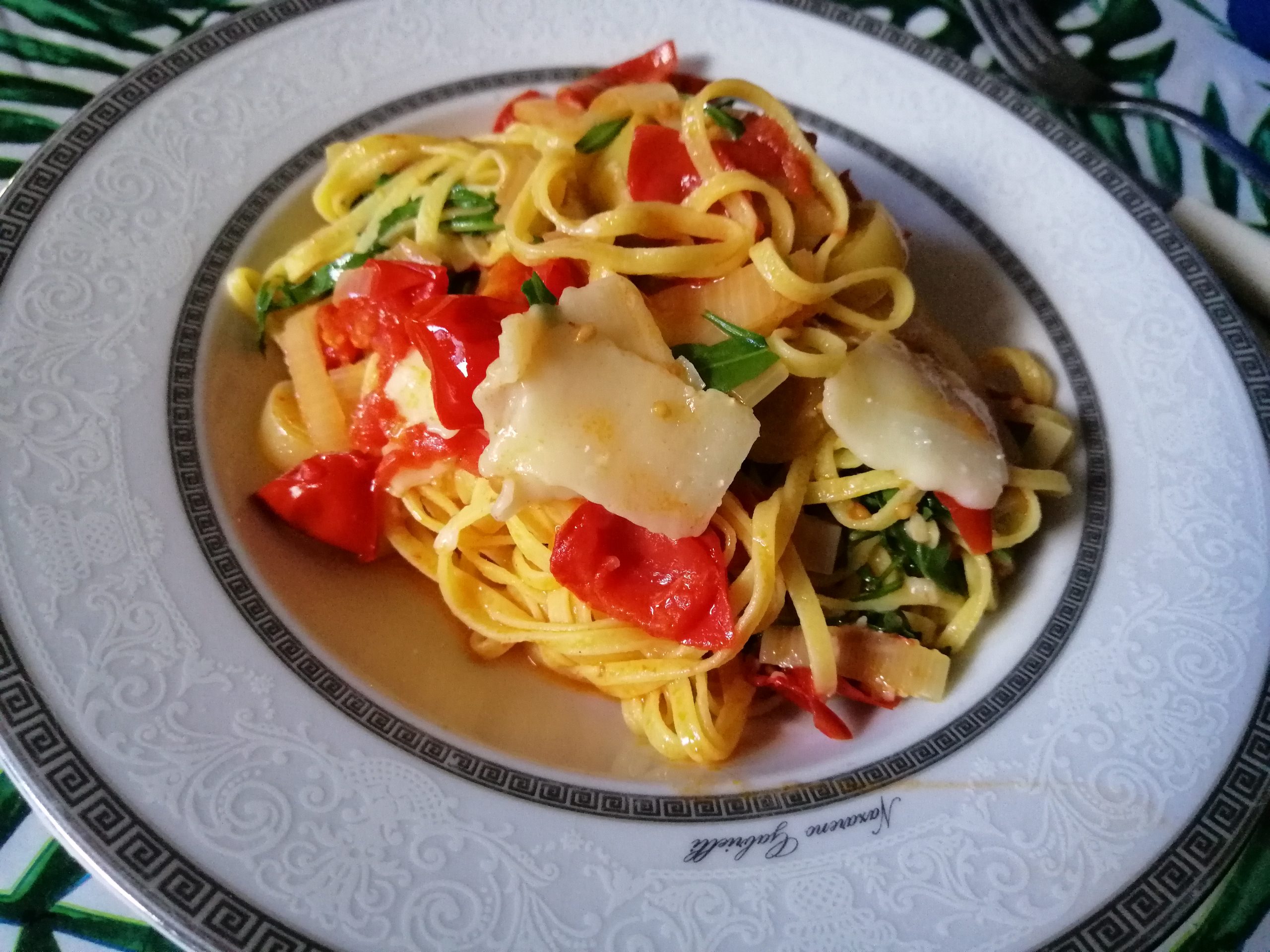 Tagliolini rucola e grana