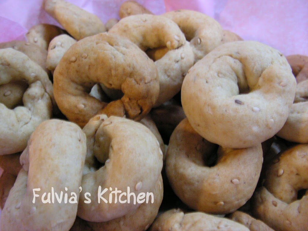 Taralli al sesamo