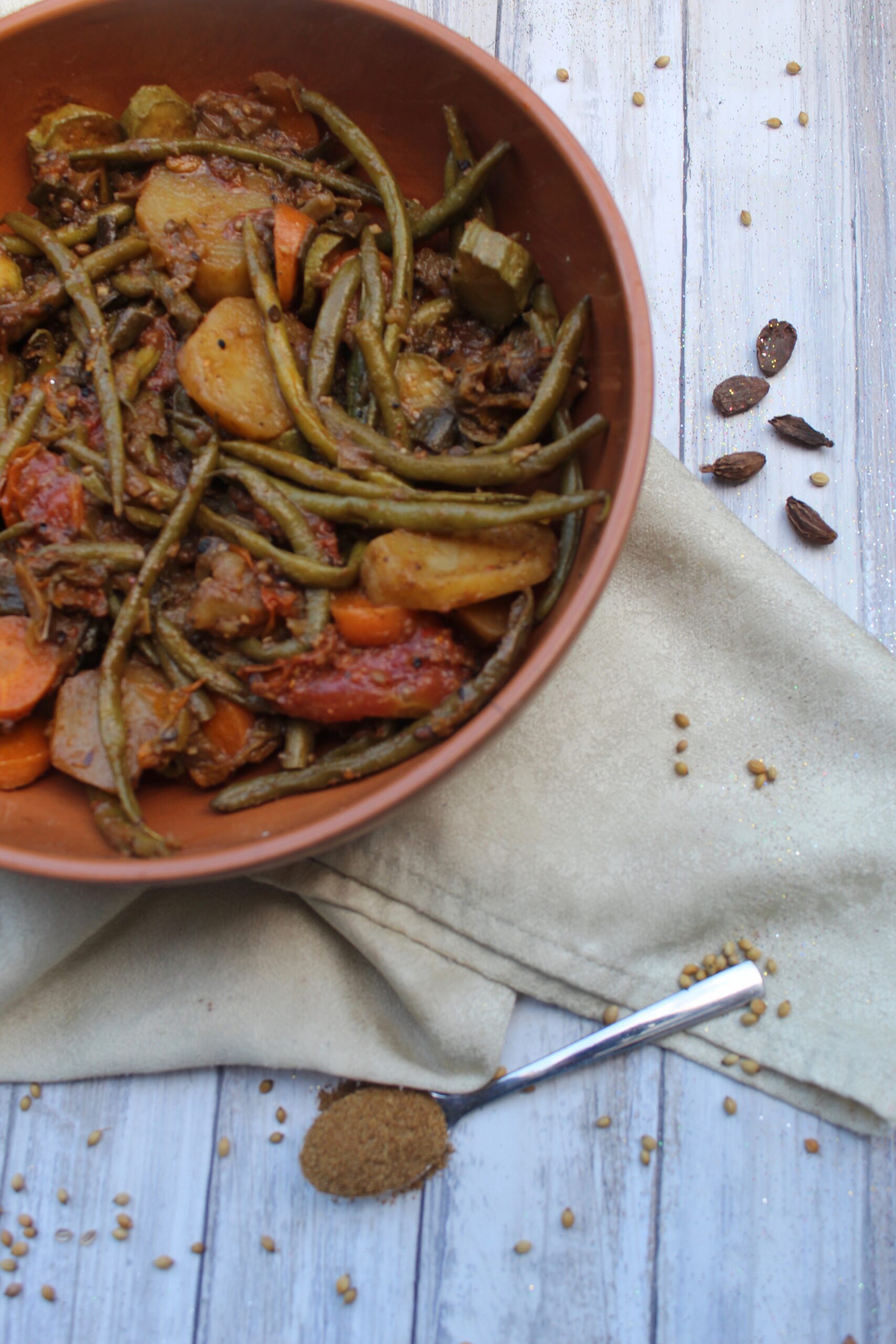 Tarkari vegetariano (nepal)