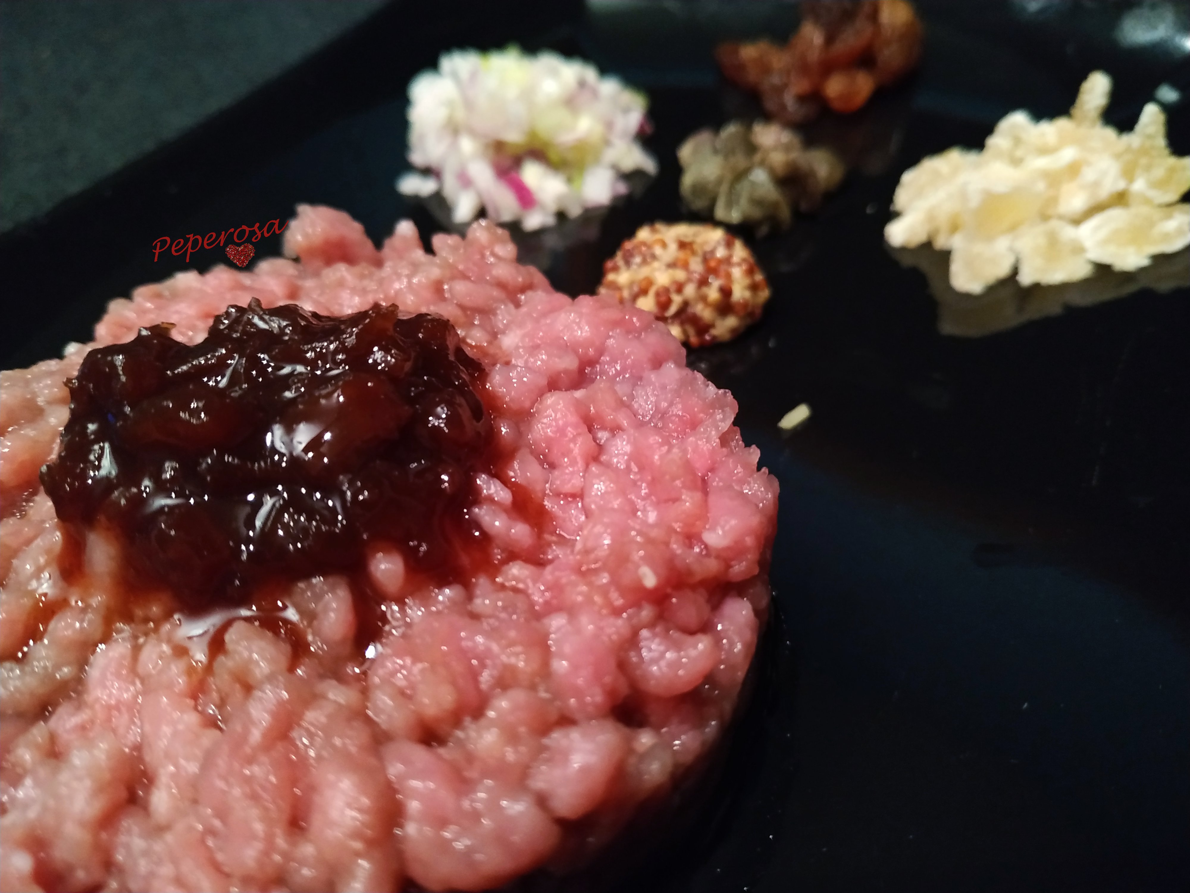 Tartare di manzo all’orientale