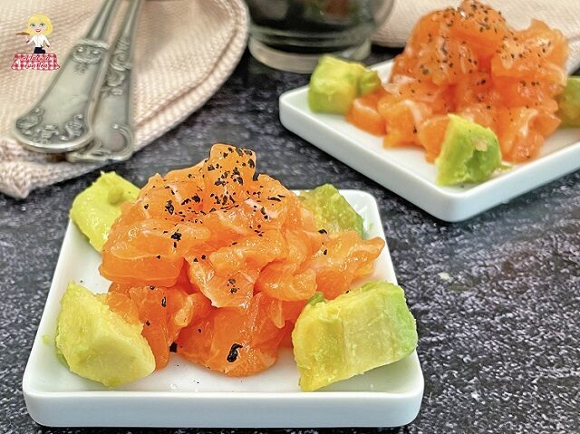 Tartare di salmone e avocado