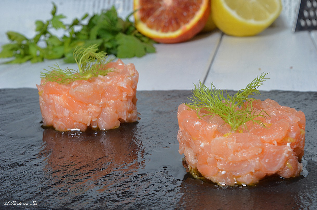 Tartare di salmone ricetta