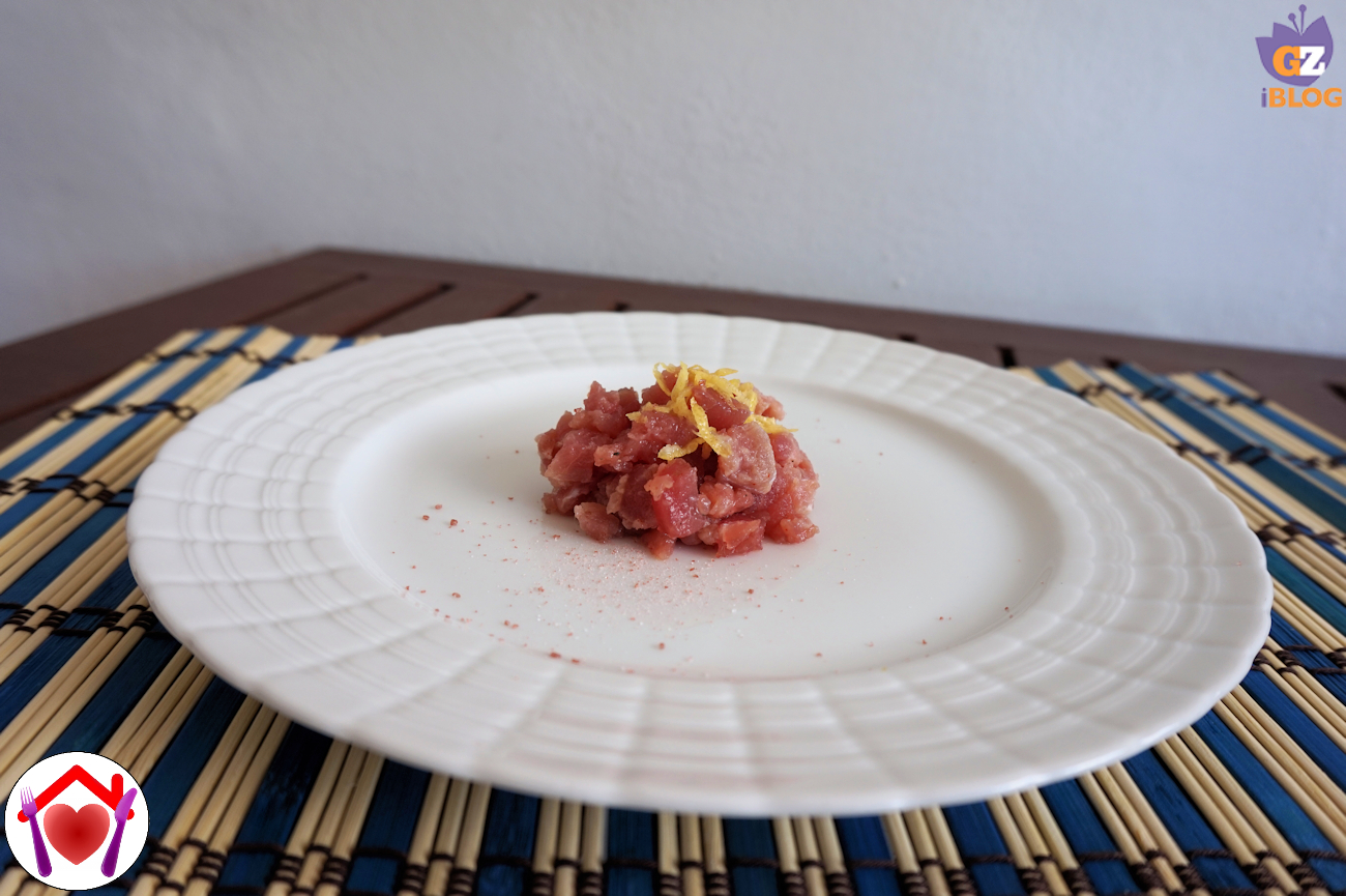 Tartare di tonno al limone