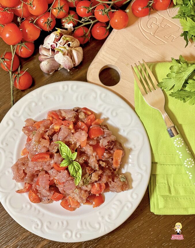 Tartare di tonno ricetta semplice