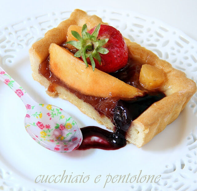 Tarte alla marmellata di melone e porto