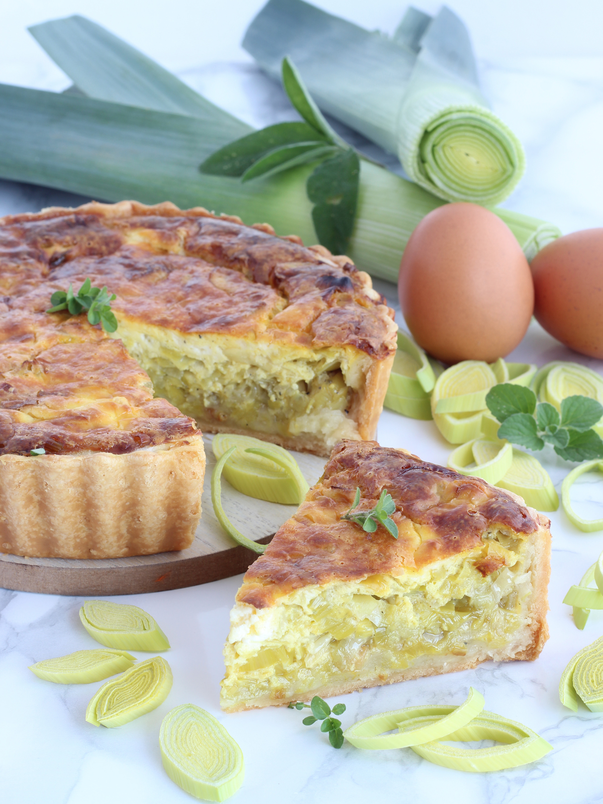 Tarte flamiche