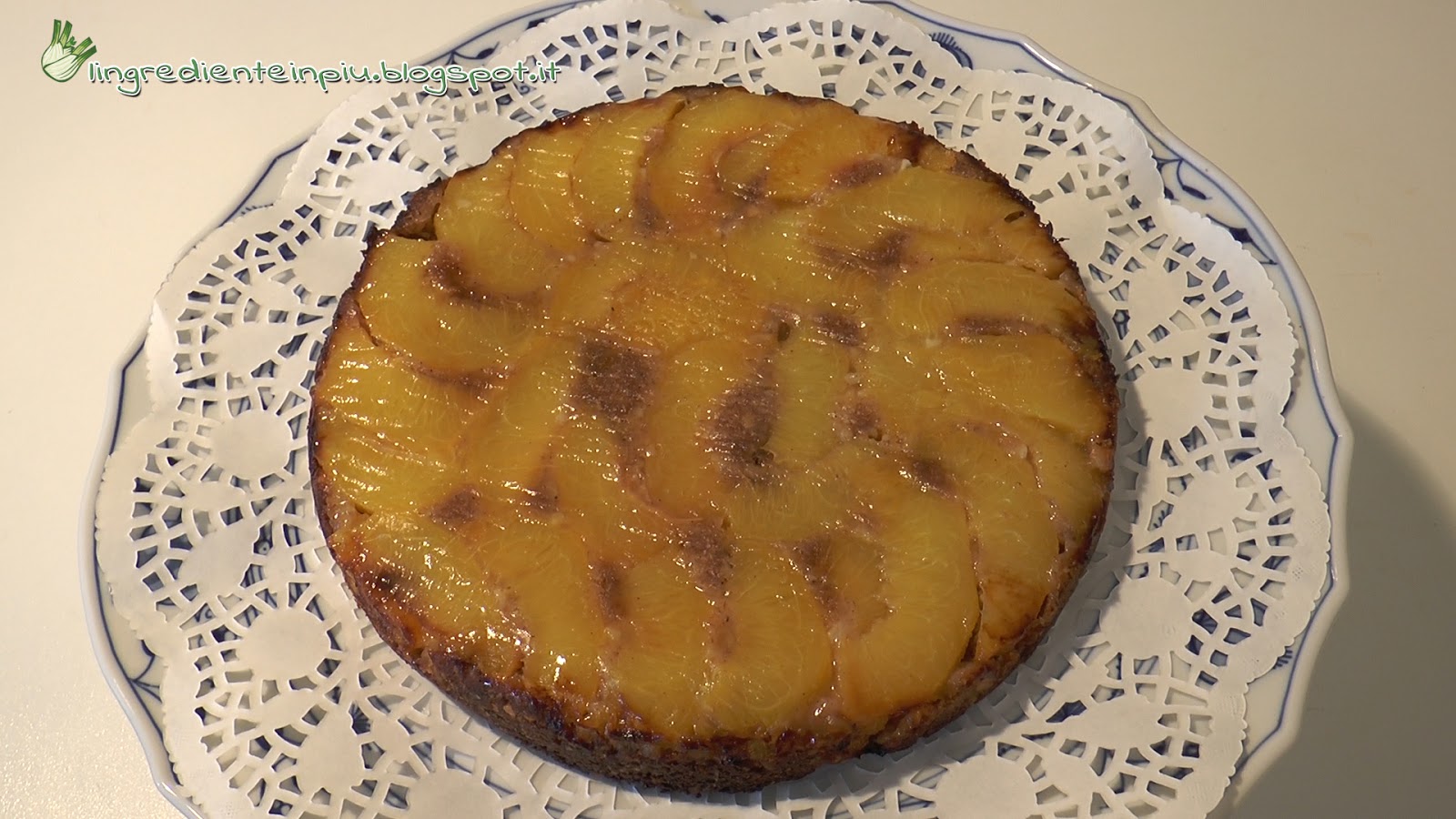 Tarte tatin integrale alle pesche – videoricetta