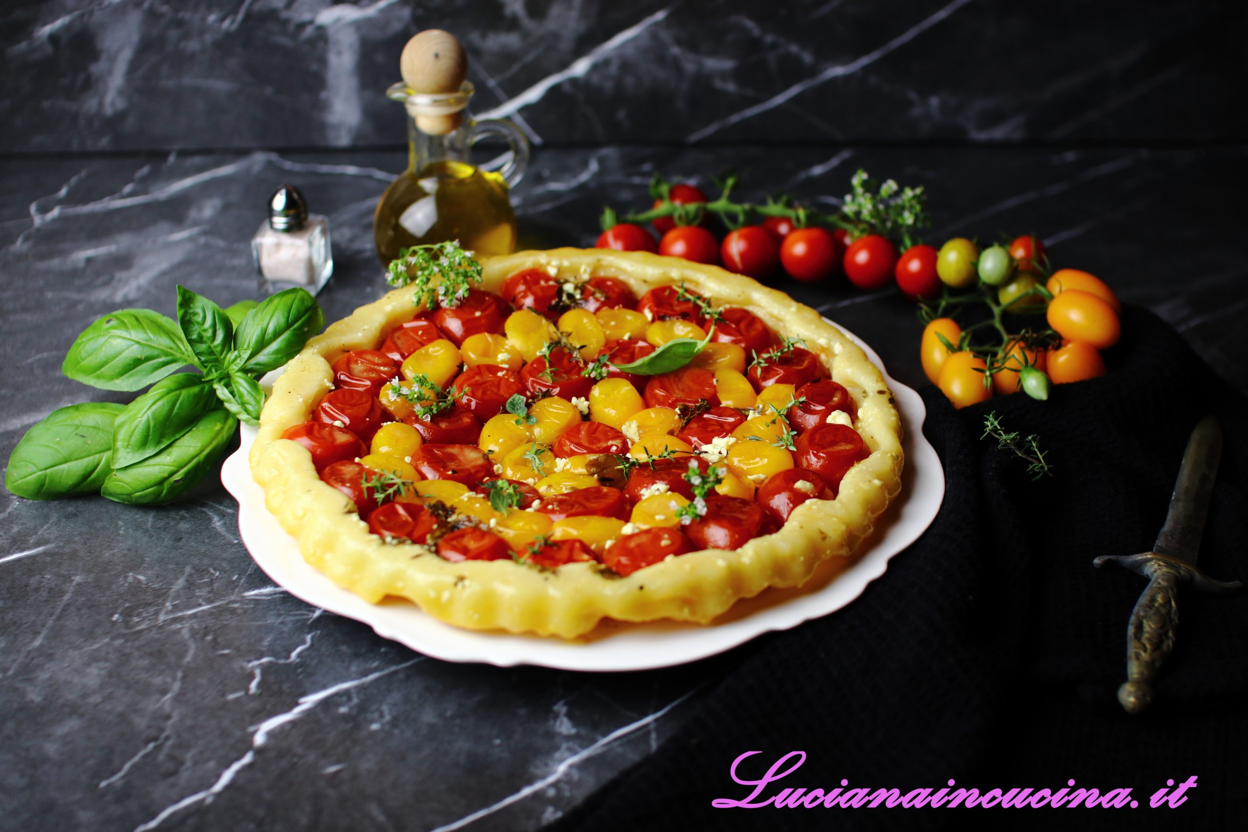 Tarte tatin salata