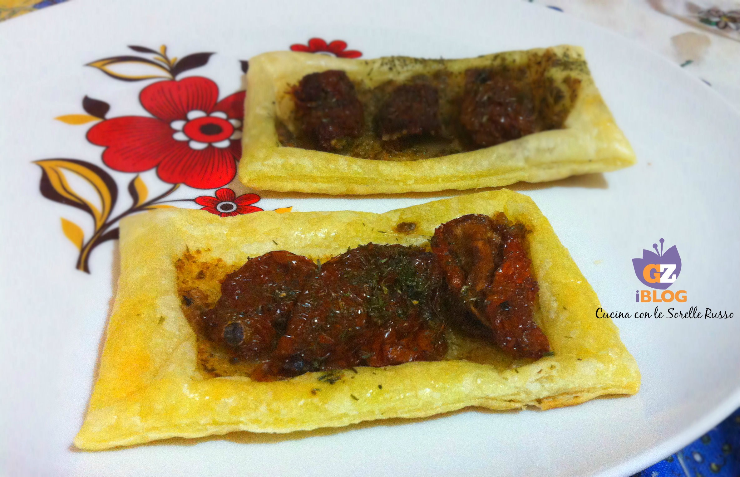 Tartellette ai pomodori secchi