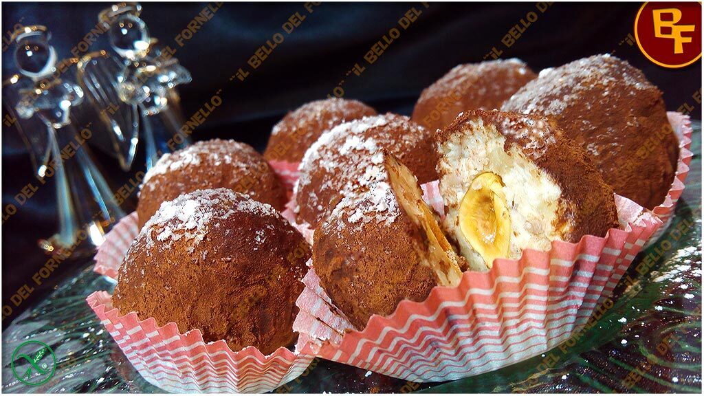 Tartufi di marroni mascarpone e nocciole
