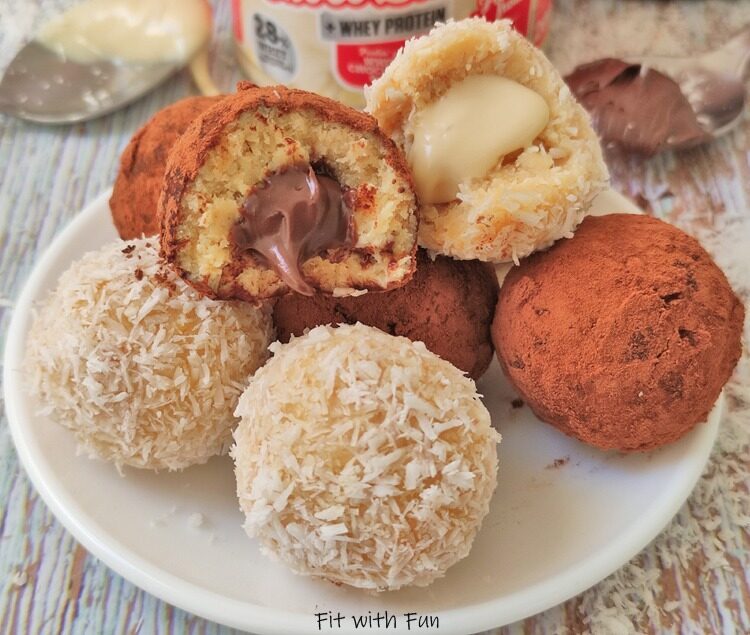 Tartufi di pandoro e ricotta light ripieni e irresistibili