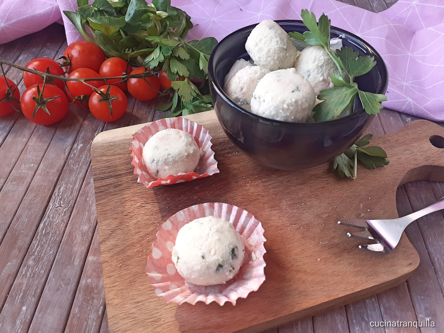 Tartufi di salmone