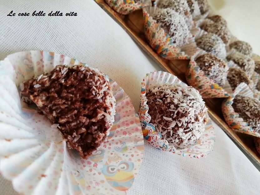 Tartufini di ricotta