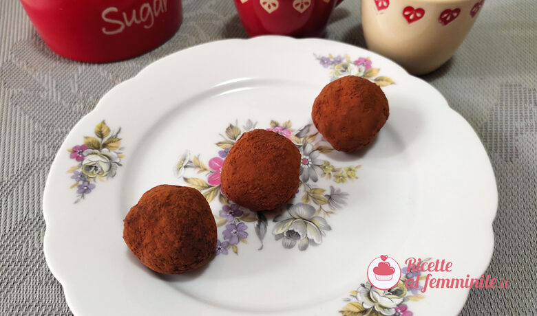 Tartufini light e vegan