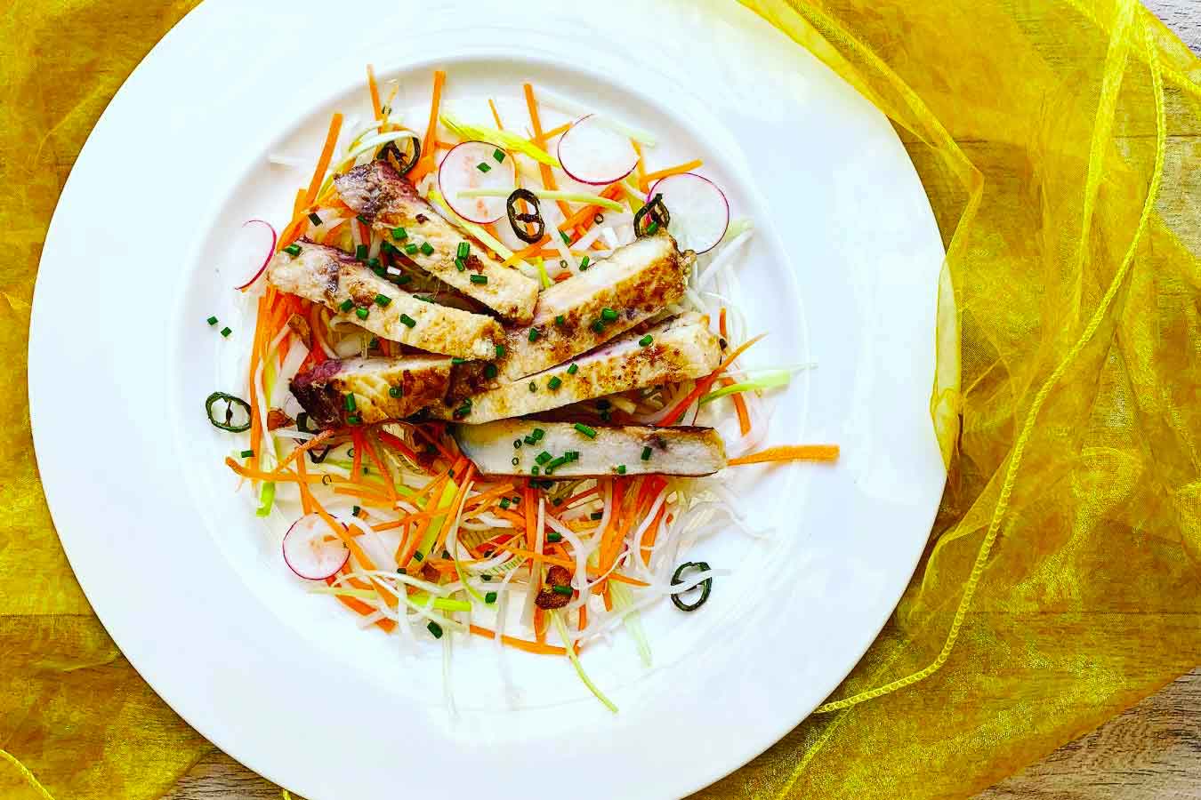 Tataki di pesce spada