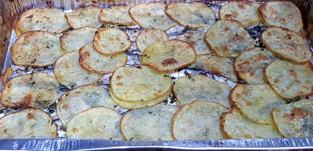 Teglia di alici e patate