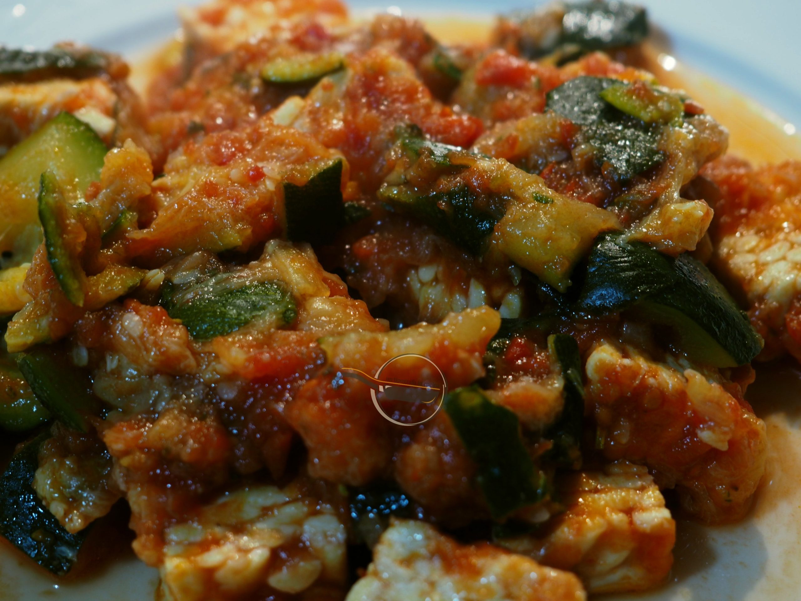 Tempeh saltato con zucchine…