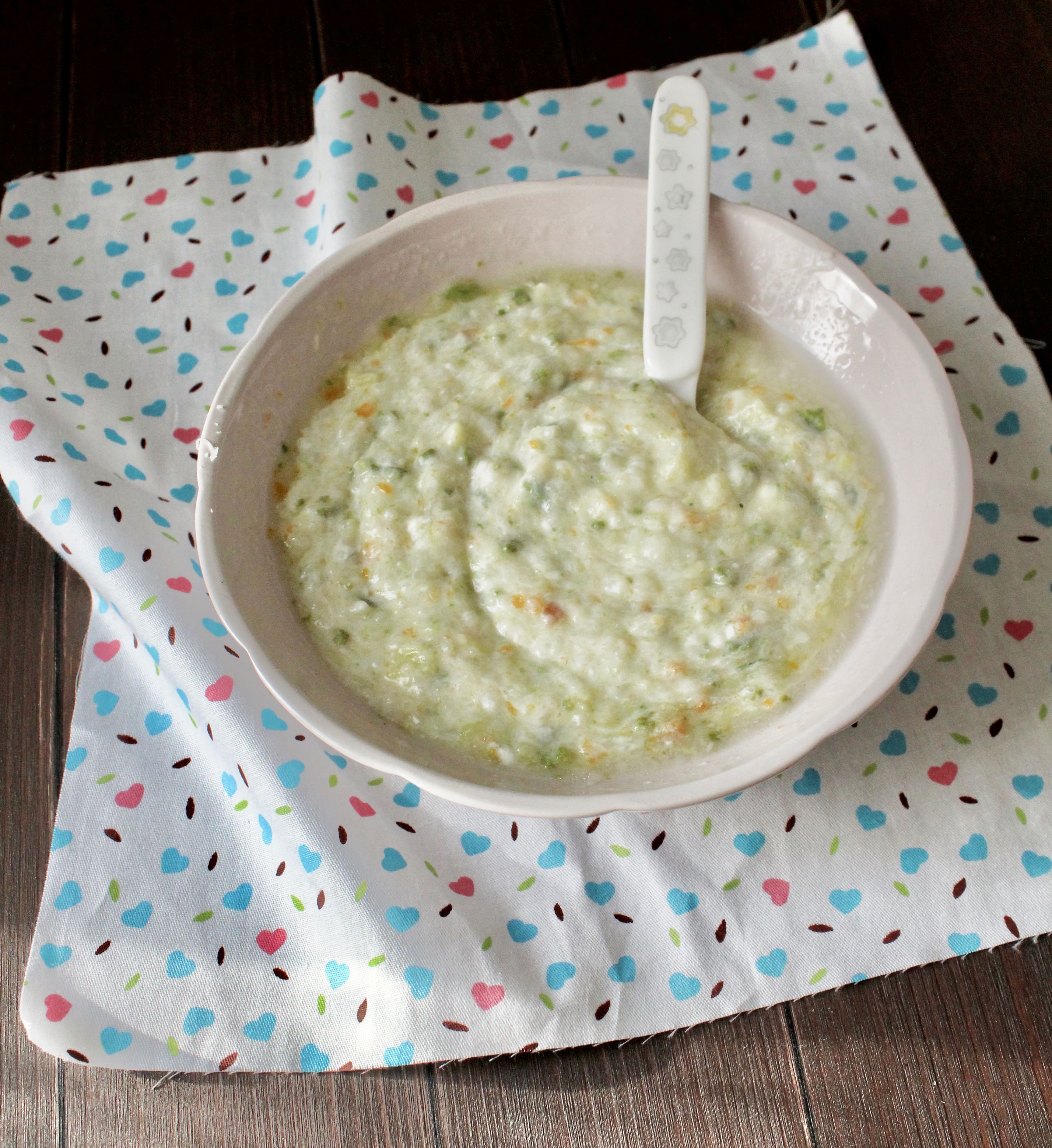 Tempestina con verdurine e ricotta