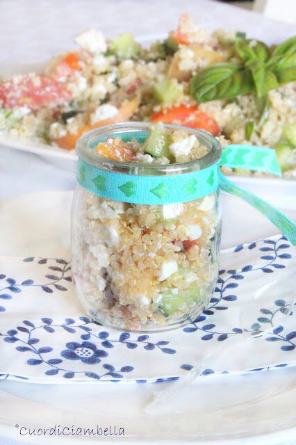 Tempo di finger food e quinoa dai sapori estivi