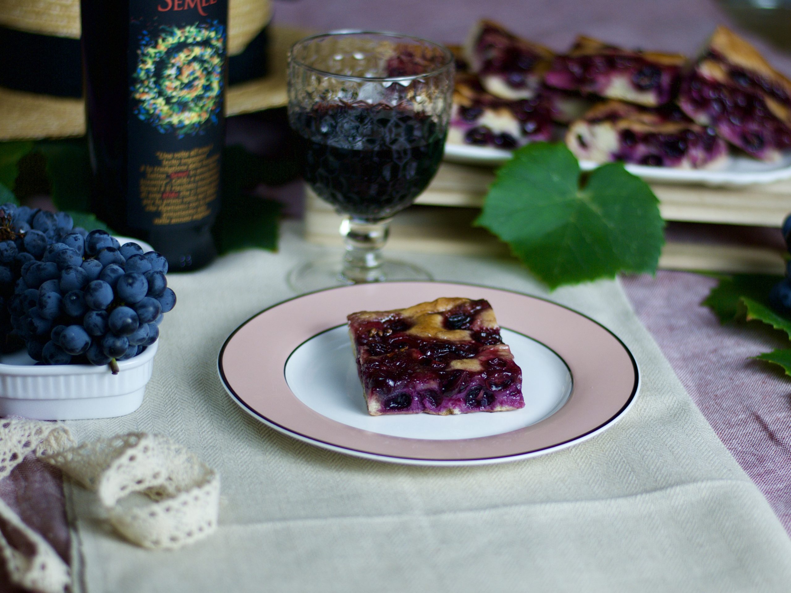 Tempo di vendemmia: schiacciata con l’uva veloce!