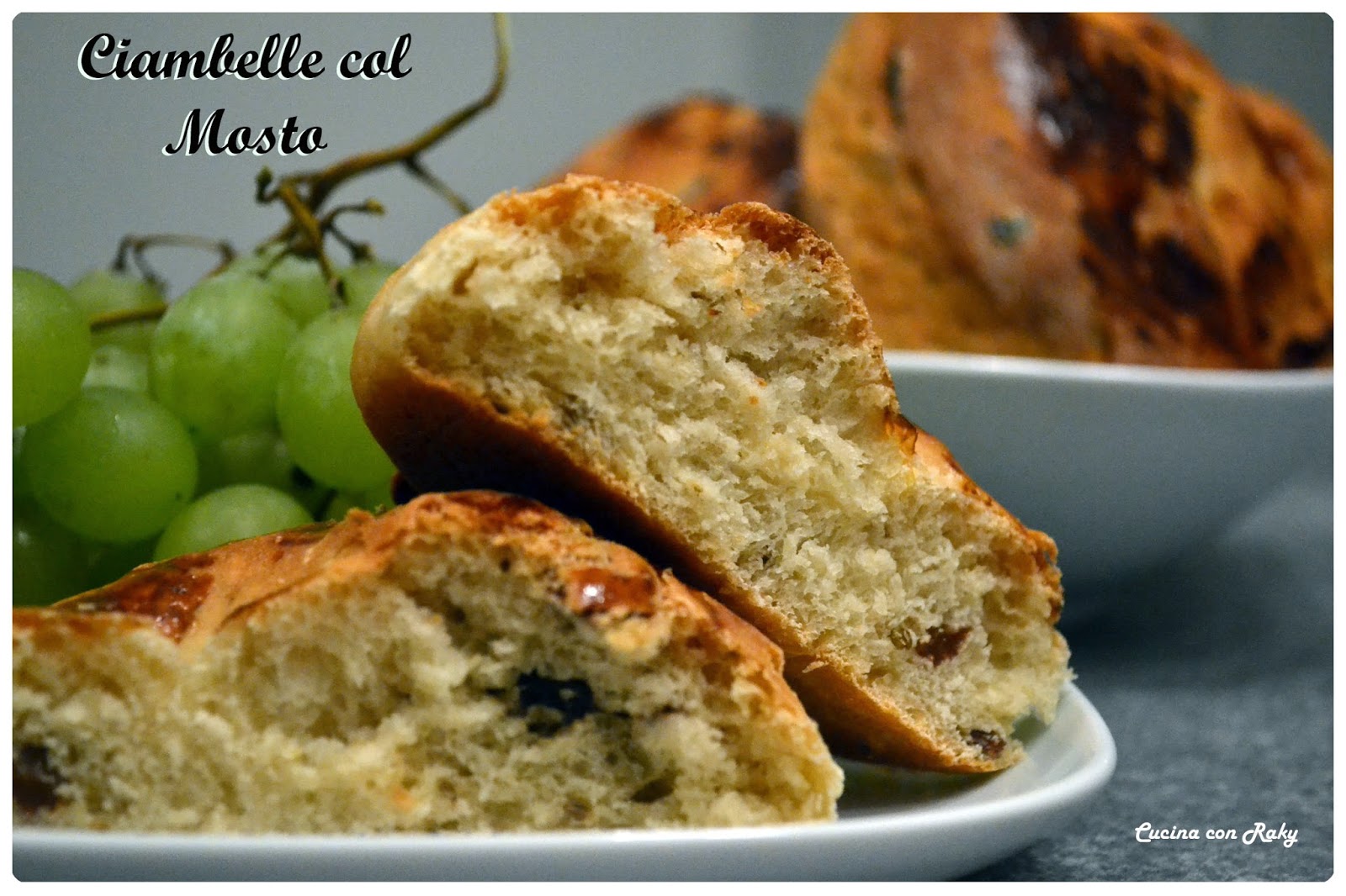 Tempo di vendemmia, tempo di CIAMBELLE COL MOSTO