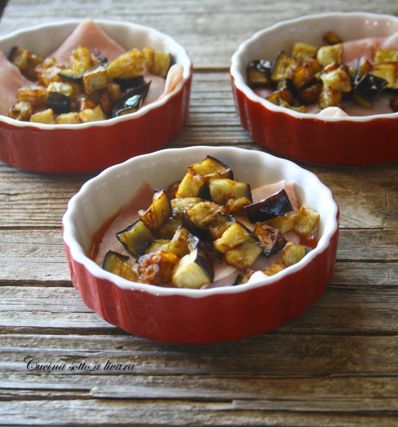 Terrina di melanzane in forno
