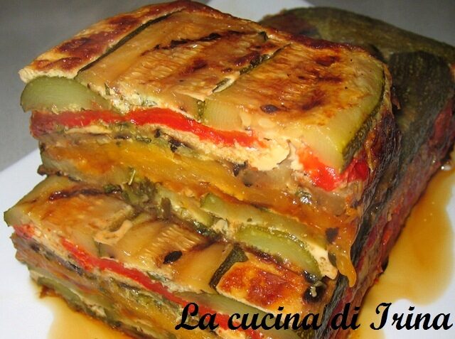 Terrina di verdure grigliate