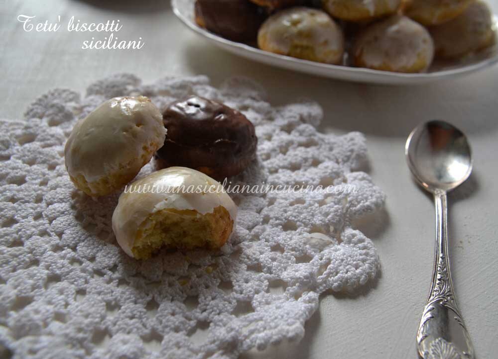 Tetù biscotti siciliani tradizionali