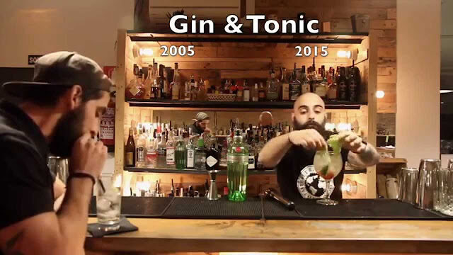 The evolution of Gin Tonic