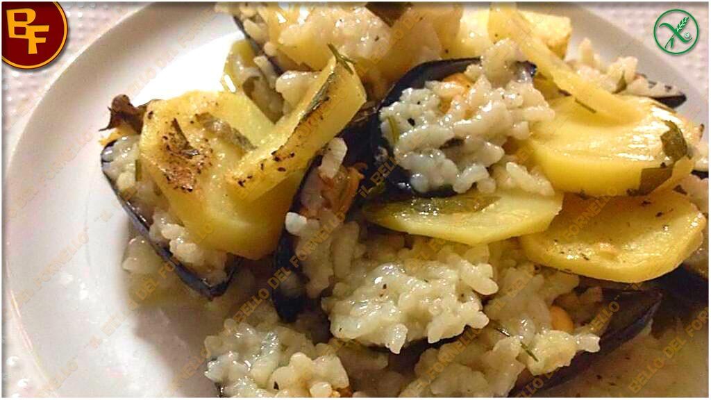 “tiella” riso, patate e cozze