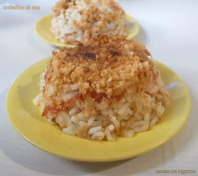 Timballini di riso
