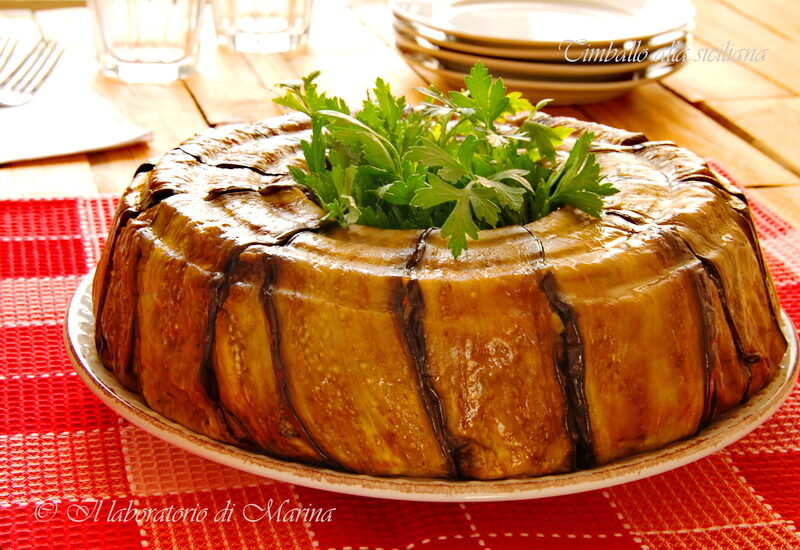 Timballo di ditali alla siciliana
