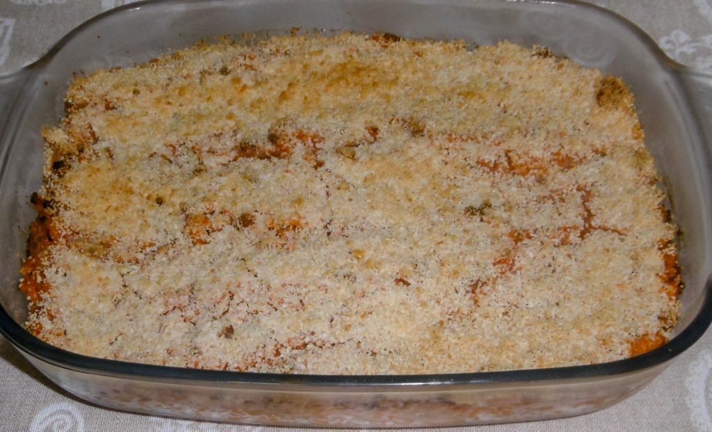 Timballo di riso al forno