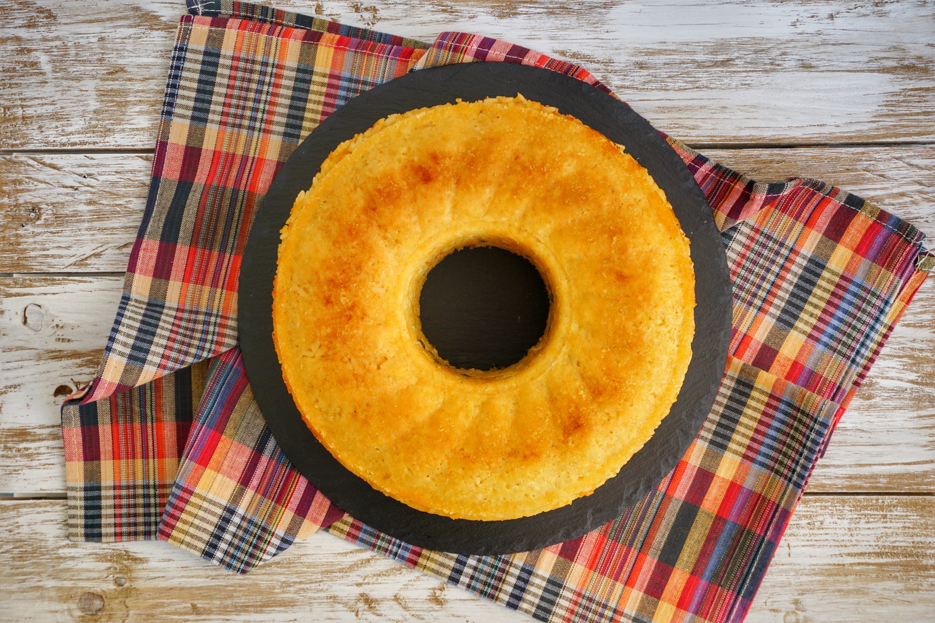 Timballo di riso con cuore tenero