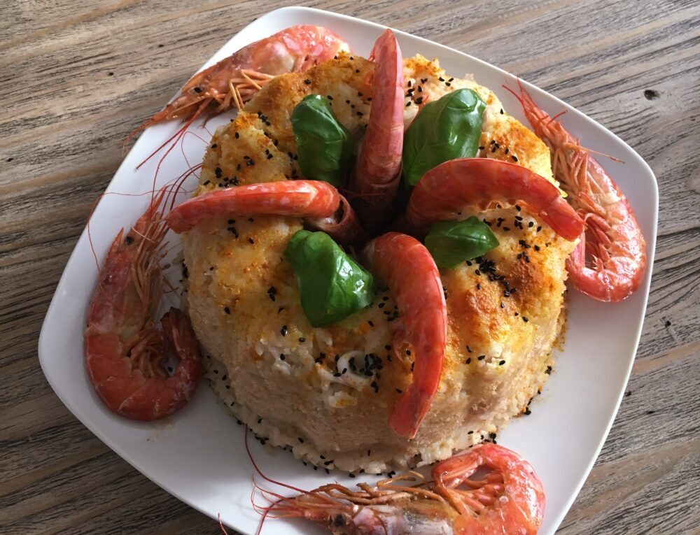 Timballo di riso voglia di mare