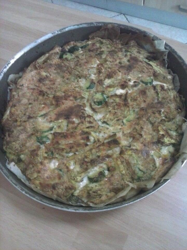 Timballo rigatoni e zucchine