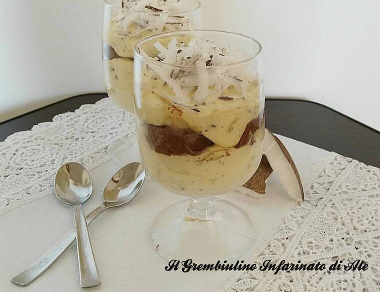 Tiramis al cocco.